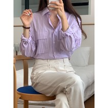 모노 셔츠 3color 여성 봄 스트라이프
