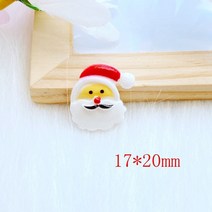 쇼파뒤 카페 인테리어 가게오픈 개업 결혼 선물 노호혼 재물복 30Pcs 새로운 귀여운 미니 크리스마스 시리즈 플랫 다시 카보 숑 Scrapbooking 헤어 보우 센터 Embel, 26 S