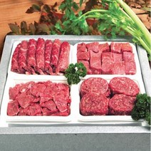 1등급 한우 선물세트 한우 실속 1호 혼합 선물세트 2kg 불고기 국거리 장조림 산적, 1세트
