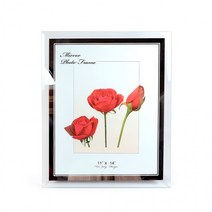 국산 크리스탈 액자 11R(11x14) 유리 사진 액자 웨딩 액자 사진 유리, 토프온쿠팡 본상품선택