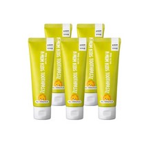 케이맘 베이비 앤 키즈 처음치약 저불소 후르츠향, 50g, 5개