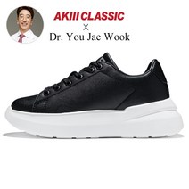 아키클래식 NC부천점 평발 걸음걸이 교정 재활의과의사 개발 쿠션 사용 운동화 알피 블랙 컬러 AK701AIAUS0123