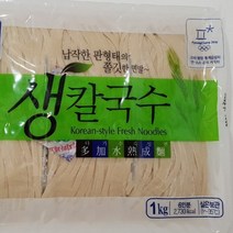 면사랑 생칼국수(6인분)1kg, 단일 수량