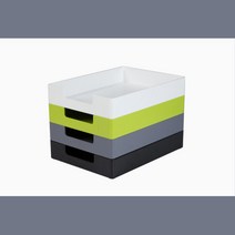 데스크 서류정리 미니멀감성 적층식 A4수납 세심한마감 인테리어 종류분류, 1개, 블랙