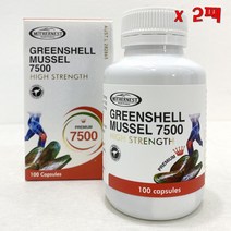 Mothernest GreenShell Mussel 마더네스트 그린쉘 머슬 초록입홍합 7500mg 100정 2팩