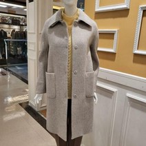 이랜드 [BCBG]BCBG 비씨비지 겨울22 보엠 헤링본 롱 코트 B2DBH845_이랜드리테일 해운대점