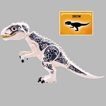 중국레고 새로운 2022 쥬라기 공룡 월드 시리즈 빌딩 블록 디노 파크 Baryonyx Velociraptor Dinosaurios, 21 YG77028-4