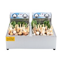 업소용 전기 해면기 냉면 국수 우동 면 삶는 기계 영업 가게, 2기통 18셀 그리드