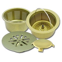 이파인스토리 은 거름망 덮개 W2D4AD5 뚜껑 배수뚜껑 커버 씽크대 음식물쓰레기 육가 하수구캡 배수구 악취 벽걸이 코너선반, EF 하수구캡