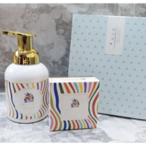 르소메 핸드워시 명절 선물세트 손잡이박스포장 (핸드워시 2개입 / 핸드워시 1개입+오가닉 비누 1개입 중 택1), 핸드워시1개+비누1개입, 한가위