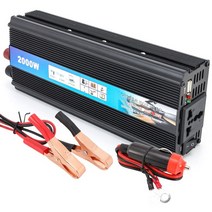 자동차 인버터 500W-2000W 자동차 인버터 12V 태양 광 전압 변환기 태블릿 컴퓨터 용 USB 충전기 포함, 01 1000W