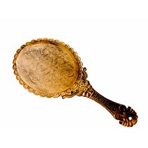 iv (이브) 골동품 거울 손 거울 클래식 공주 여러 가지 빛깔 유럽 (녹슨 골드) iv（イヴ）アンティークミラー 手鏡 クラシカル お姫様 多色 ヨーロピアン (錆びたゴールド)