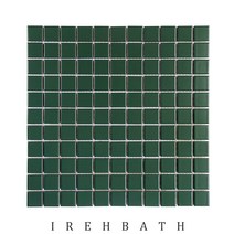 욕실 자기질 모자이크 북유럽 타일 GREEN25 (무광)