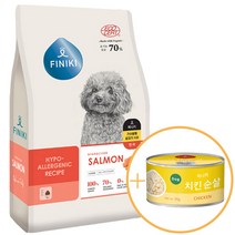 FINIKI 유기농 피니키 하이퍼알러지 강아지사료-연어 (피니키 치킨캔 증정), 2.5kg, 1포