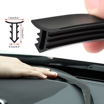 자동차 대시 보드 방음 고무 씰 스트립 LADA Vesta Granta XRay Kalina Priora Sedan Sport
