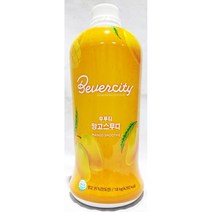 [ILU] 후루티망고스무디(세미 1.8K) 르스무디 음료원액 액상 베이스 음료 재료 만들기_§4502Ml