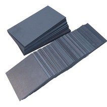 고순도 탄소 흑연 시트 100 2mm 전극 플레이트 양극 패널 몰드 2 개 DIY 사용, 한개옵션0