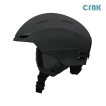 CRNK 크랭크 스카디 스키 스노우보드 스노보드 헬멧 초경량 통풍, 블랙