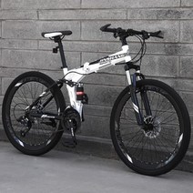 접이식 자전거 27속도 휠 산악 고정 기어 도로 탄소 Mtb 시티 성인 선물용, Style-4_24 inches