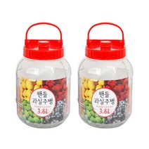 유리저장병 3600ml_2조, 단품