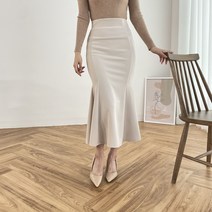 히든밴딩 머메이드 롱 스커트 (3컬러)
