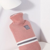 보온물주머니 복부온열전용 배생리통 핫팩찜질팩 물난로 핫워터보틀, 보온물주머니+커버(핑크)