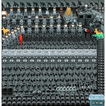 기사 미군 경찰특공대 US 영국군 독일군 배틀그라운드 레고 중국호환블록, 마선봉 30인 30동 30가방 2불 2차 수납통