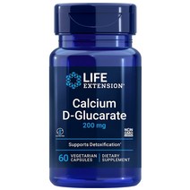 라이프익스텐션 십자화과 칼슘 200mg 60식물성캡슐, 기본, 1개