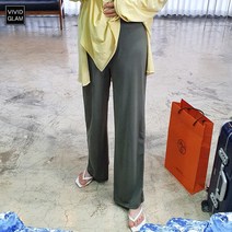 YUM 여자 여름 쿨 팬츠 바지