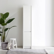 리센트 랩소디 퍼펙트 틈새수납장400, 화이트