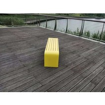 철제의자 마당벤치 정원벤치 공원벤치 의자 야외 벤치, 150 cm 40 cm 45 cm 옐로우