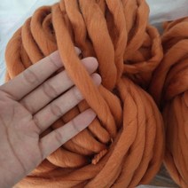 매우 두꺼운 천연 메리노 울 원사 펠트 로빙 스핀 소품 굵은 칠라 모라 뜨개질, 02 meat pink