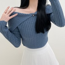 투디 빅카라 골지티 니트티 세라티 오프숄더