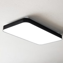 LIGHTING EVER LED 심플 방등 30W_블랙 삼성모듈 플리커프리 국내생산