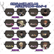 명탐정코난 검은조직 안경 아크릴 키 체인 굿즈, 보드카