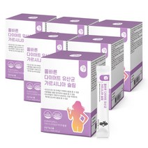 올바른 다이어트 유산균 가르시니아 슬림, 30포, 105g, 6개