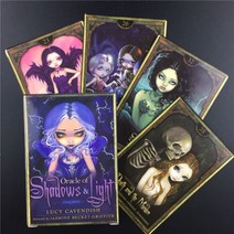 Lemuria Oracle 타로 카드 너머 데크 게임 가족 파티 놀이 엔터테인먼트 공장 가격, 45pcs TS54