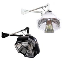 설백상점 파마 스팀기 기계 스탠드 머리 볼륨 헤어살롱 벽걸이, 고급 업그레이드 온도 제어 (알루미늄 합금)