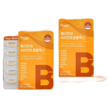 메리트비 비타민B 콤플렉스, 850mg×60정, 2개