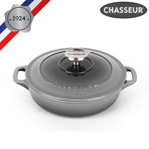 차세르 [차세르] 프리미엄 무쇠주물 전골냄비 20cm (그레이), 선택완료, 단품없음