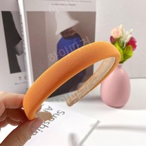 북유럽스타일 머리띠 액세서리 꽃무늬 헤어밴드