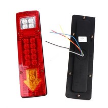 위험 경고등 화물차 비상등 삼각대 LED 트럭 후미등 바 보트 캠핑용 후진 46 개 2, 한개옵션0