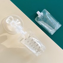 시밀레 유축기 프리티팩 이지 모유 보관 저장 비닐팩 지퍼백 200ml, 프리티팩 저장팩 세트(10매 와이드 팩커넥터)