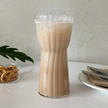힐즈 라인 플리츠 내열유리컵 450ml, 힐즈라인 450ml 1p