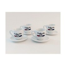 세트 of 에스프레소 커피 Cups. 쿠바식