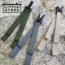 리틀스토어 2단 배낭손잡이 배낭끈 등산 배낭 보조 용품 백패킹 산행 트레킹 가방 국내생산제품, 단색형 오렌지