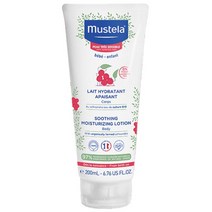 Mustela 무스텔라 Soothing Moisturising Body Milk 수딩 모이스처라이징 바디 밀크 무향 200ml, 1팩