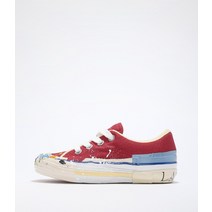 LANVIN 랑방 GALLERY DEPT. X SHOES FWSKIK00CAGDP22-30S1 페인팅 디테일 멀티컬러 스니커즈