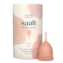 지투지 살트컵 솔트컵 체내형 생리대 페미닌 케어 생리컵 saalt menstrual cup, 미스트그레이, 레귤러
