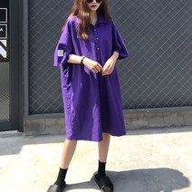 노이디제이 카라넥 박시 미니원피스 DJ1017